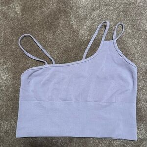 Alo one shoulder sports bra